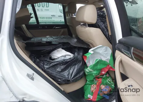 2017 BMW X3 xDrive28I from USA, damaged, VIN 5UXWX9C3XH0T24213